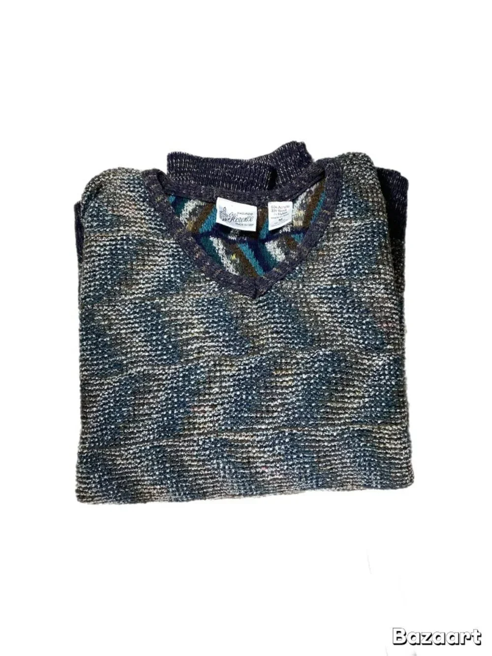 Maglificio Florence Italy Vintage Wool Blend Sweater Men's Size M (211)